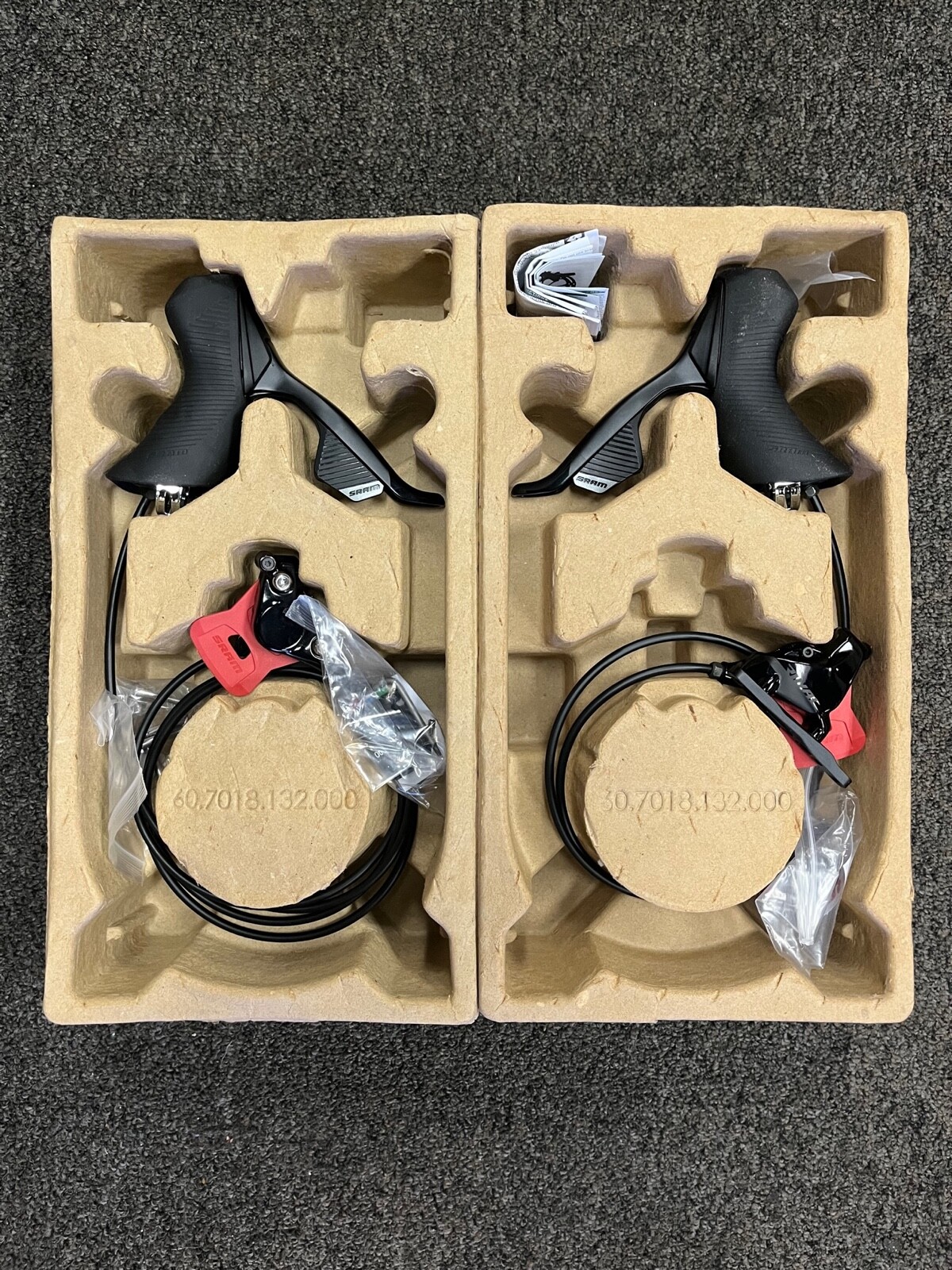 Étrier Disque Sram Rival eTap AXS HRD Flat Mount Noir