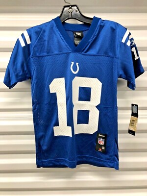 NWT Peyton Manning Indianapolis Colts Youth L NFL Jersey