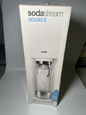 Sodastream Source Home Soda Maker Starter Kit by Yves Behar NEW Open Box