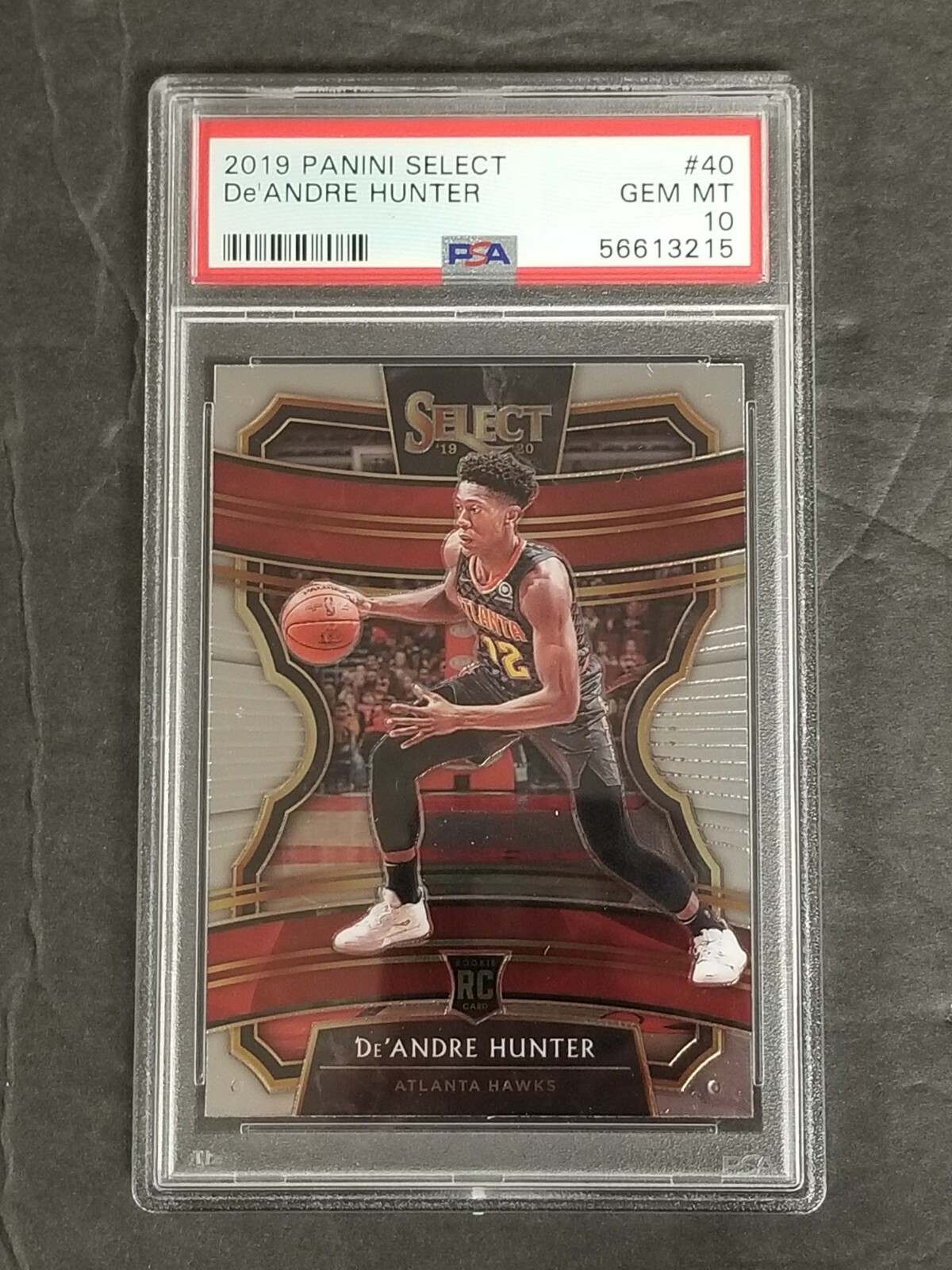 2019-20 SELECT CONCOURSE DE'ANDRE HUNTER RC #40 PSA 10 GEM MINT
