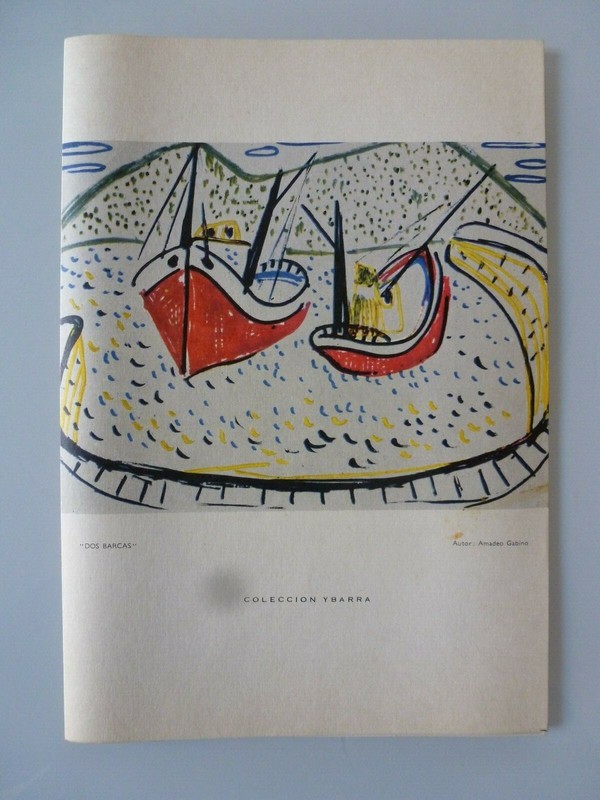 Menu Paquebot Cabo San Roque 12 Aout 1962 Ybarra Y Compania Sevilla Espana