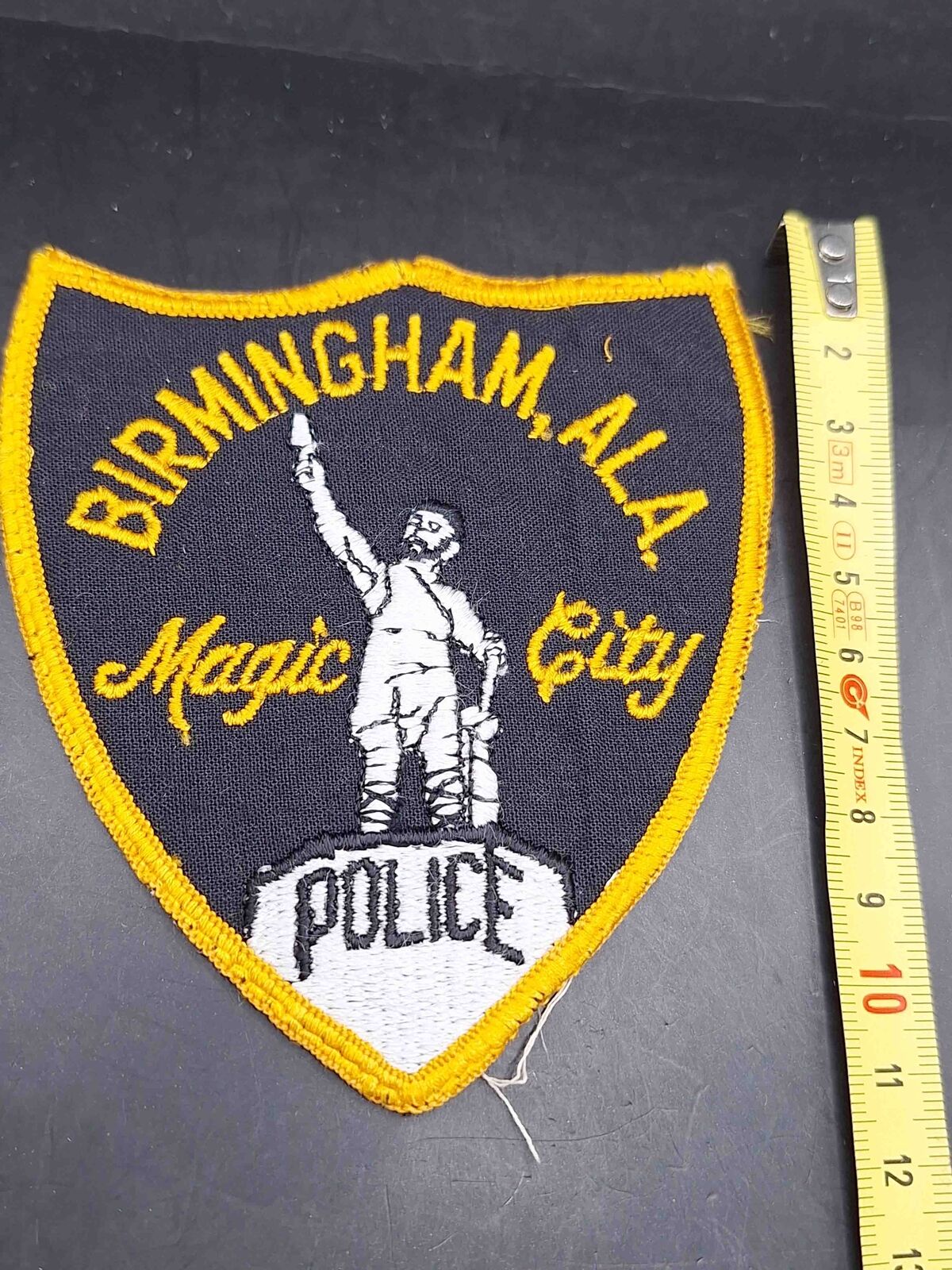 Birmingham ALA. Magic City Police Polizei Police US Patch rmelabzeichen USA