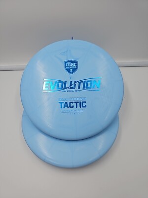 Discmania Evolution Blue 175g Exo Extra Soft Tactic Disc Golf App Disc