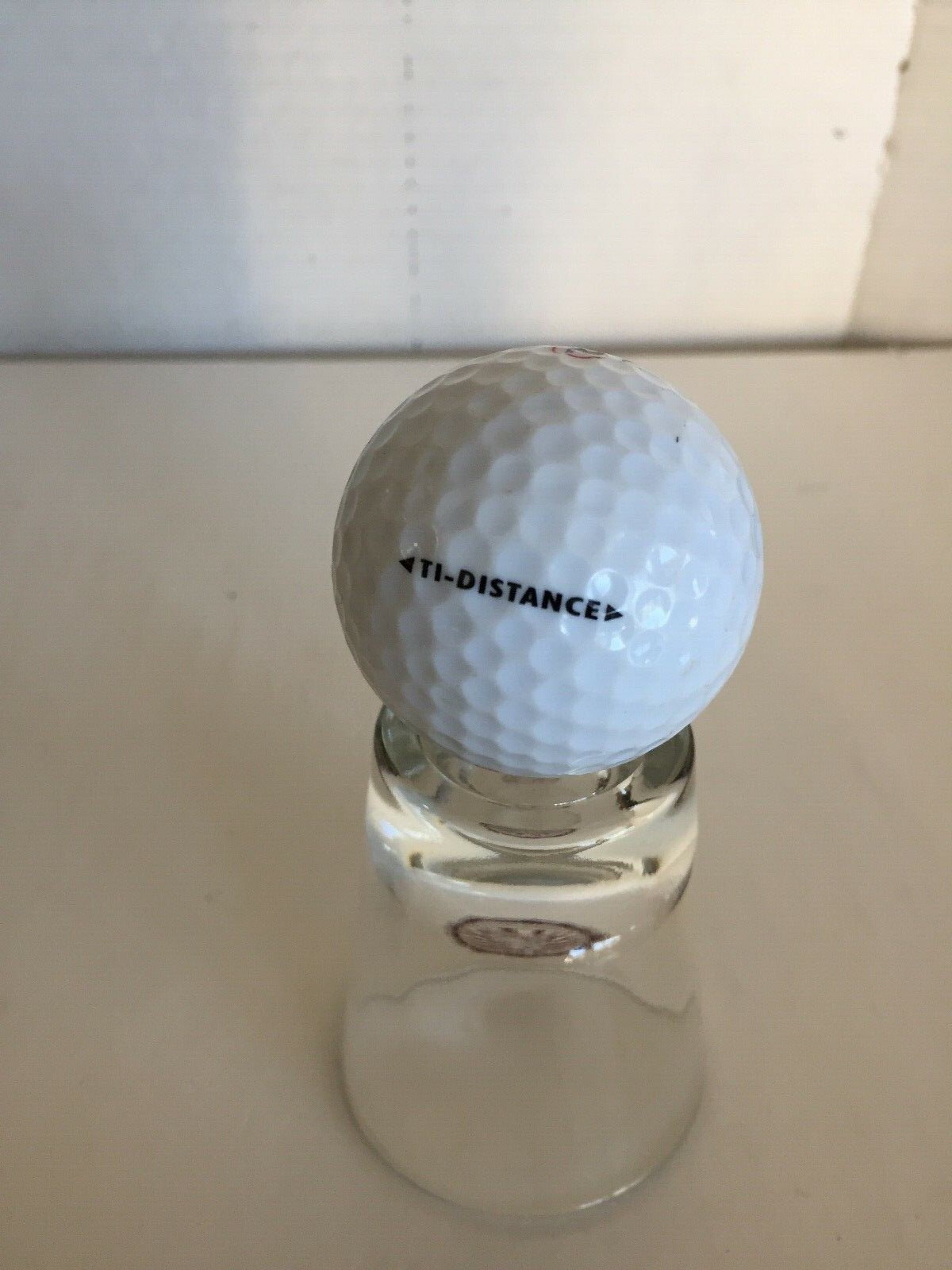 Ram Golf Ball Titanium RAM Tour TI Distance 1 LOGO Collectable Golfer