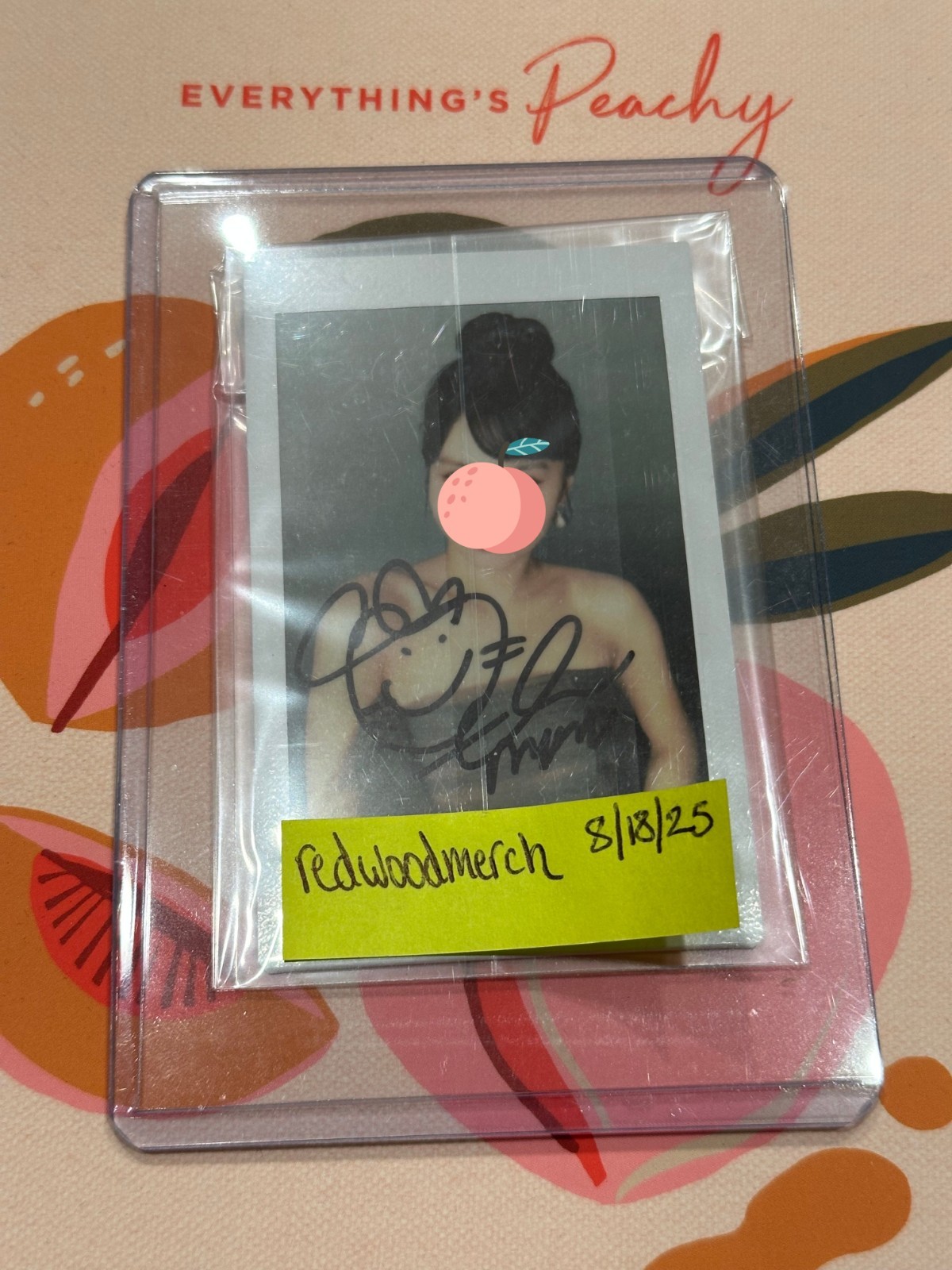 TWICE - Momo - Official Signed Polaroid [MISAMO Masterpiece - JP