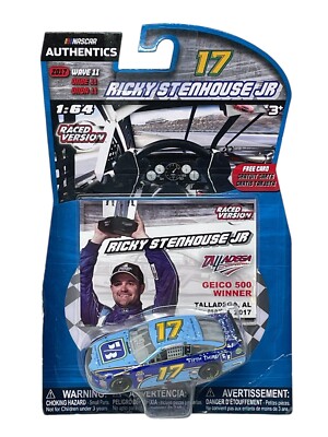 RICKEY STENHOUSE JR #17 5/3 2017 Talladega Win NASCAR Authentics 1:64 Wave 11
