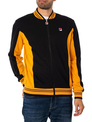 

Мужская спортивная куртка Fila Settanta, черная, Черный, LM161RN1-004