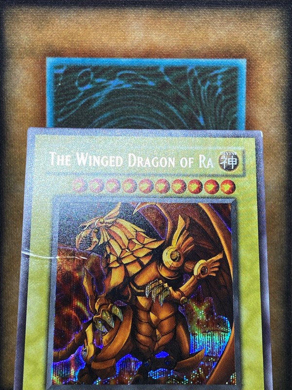 Yugioh The Winged Dragon Of Ra GBI-003 Secret Parallel Rare Promo
