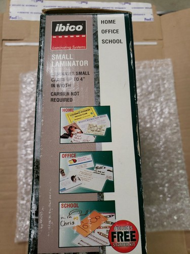 Ibico HL-4 Small Laminator Home/Office/School-New Old Stock-Free Shipping.