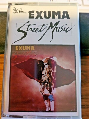 EXUMA Street Music Cassette tape RARE Rude Boy 80's