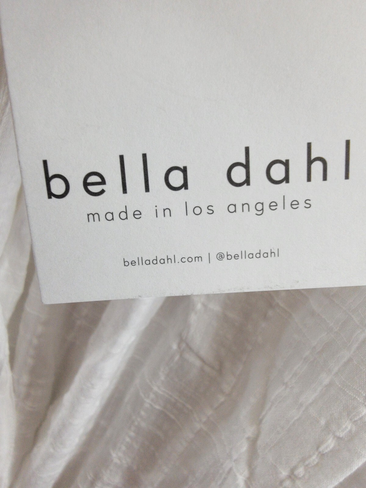 Bella Dahl Belted Shirtdress Women's S White Collared Shirttail Hem Button Front - Picture 18 of 19