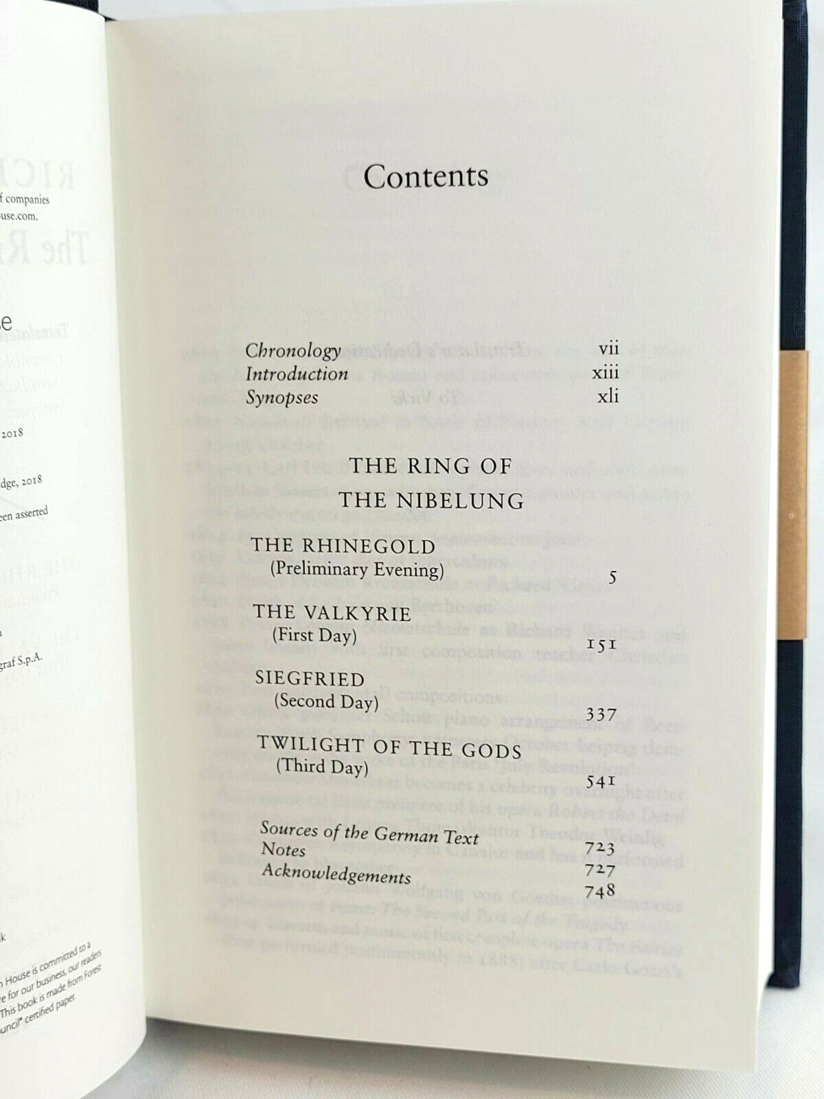 THE RING OF THE NIBELUNG by Richard Wagner Penguin Clothbound Collectible NEW