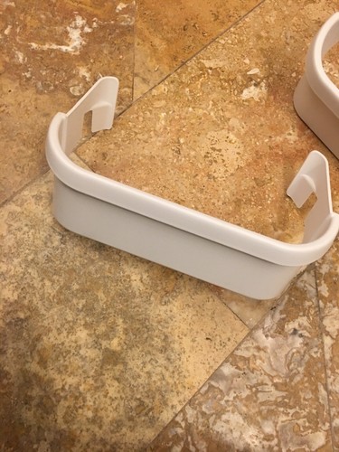 FRIGIDAIRE REFRIGERATOR DOOR SHELF WHITE SET OF 3 2403516 FREE SHIPPING