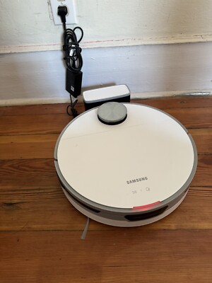 Samsung Jet Bot Robotic Vacuum Cleaner - White - Great Shape Don't Use Anymore