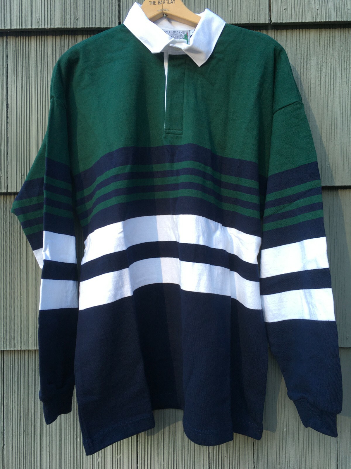 NEW Columbiaknit Heavyweight Cotton Rugby Shirt L XL USA NEW Columbiaknit Heavyweight Cotton Rugby Shirt L XL USA