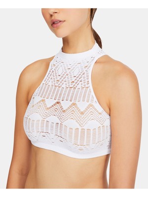 

Нижнее белье FREE PEOPLE Белый бесшовный удлиненный бюстгальтер с лямкой на бретельках на каждый день, OB944899