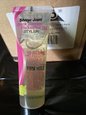 STYLE N JAM Black castor and flaxseed oil