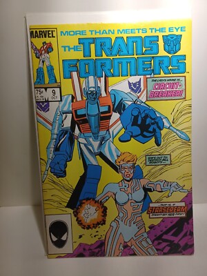 The Transformers #9 (1984 series)  Marvel Comics 1st  Circuit Breaker