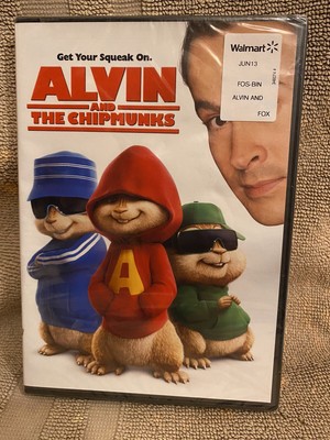 NEW! Alvin and The Chipmunks (DVD, 2008, Brand New & Sealed, Full & Widescreen)