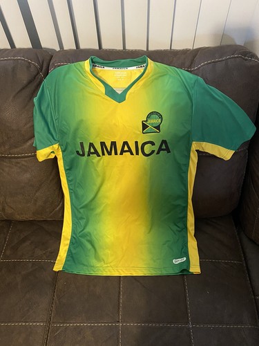 Mens No Problem Dry Fit Soccer Jamica T Shirt #10 (4B12) | eBay
