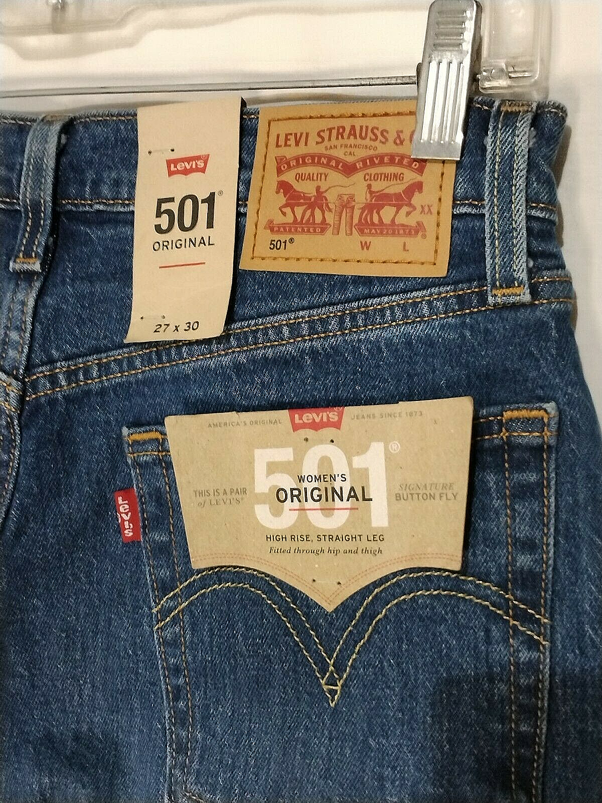 levis 501 27 x 30