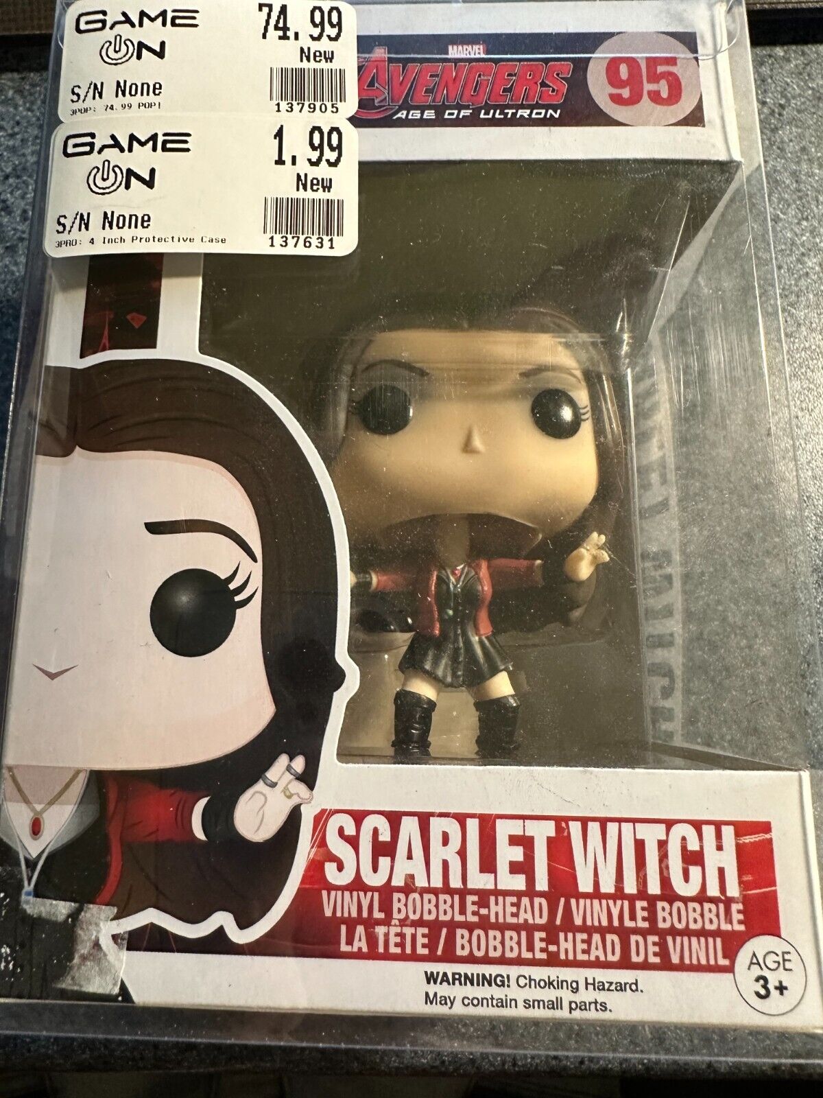 Funko Pop Marvel Avengers Age of Ultron Scarlet Witch #95