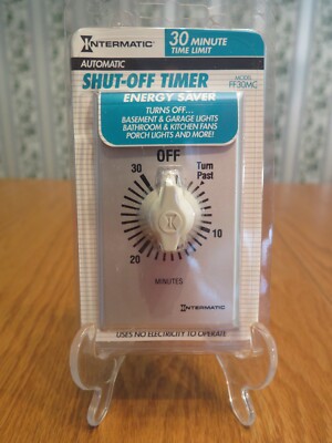 Intermatic FF30MC Auto Shut-Off Timer 30 Minute Time Limit SPST - Sealed Package