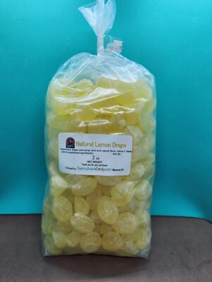 Claeys 2 lb HARD CANDY DROPS - Claey's Old Fashioned Sanded Sugar Flavors BULK
