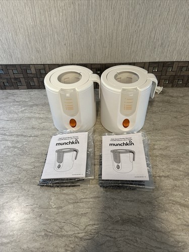 Munchkin X 2 -90 Second Fast High Speed Baby Bottle Warmers 