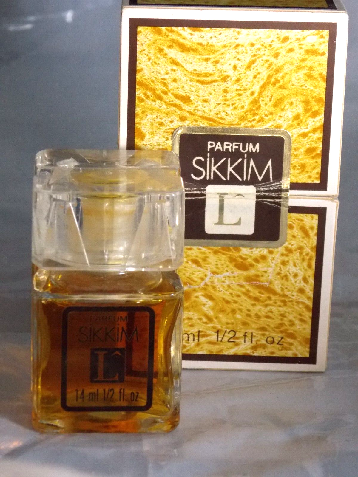 ランコム　シッキム　Sikkim Lancome parfum 120ml Parfum SIKKIM Lancome Vintage parfum Sikkim (see photo as
