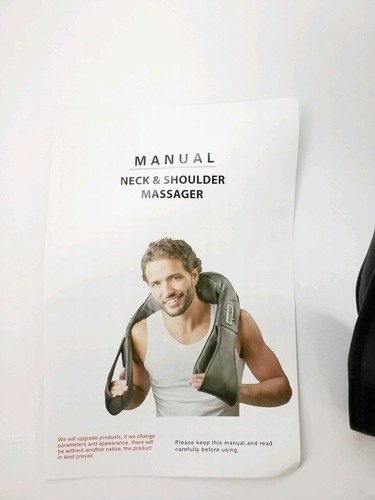 Massager of Neck Kneading Shiatsu Back Shoulder Massager Pain Relief