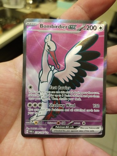FULL ART Bombirdier ex - 234/182 - Ultra Rare Paradox Rift
