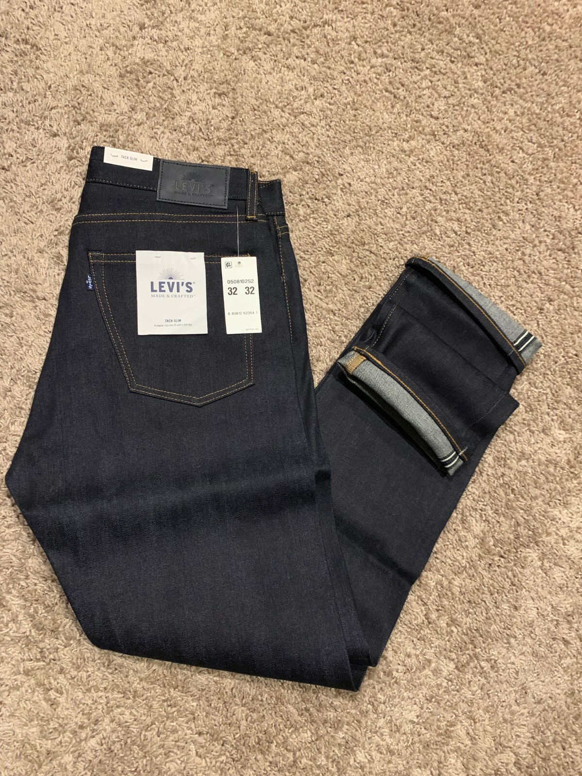 levis made and crafted selvedge