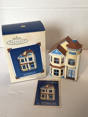 Hallmark Victorian Inn 19th Nostalgic Houses & Shops Collectors Series Ornament
