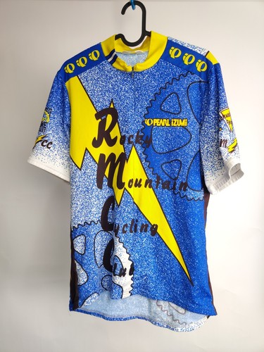 Pearl Izumi Men jersey Cycling Rocky Mountain Cycling Sz XL USA made