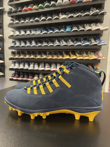 michigan jordan football cleats for sale