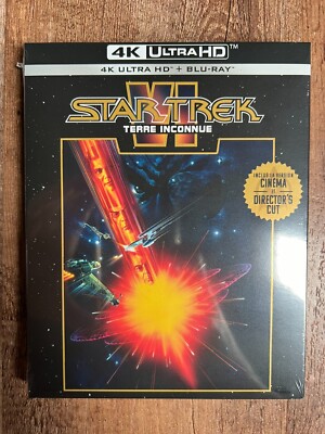 Star Trek VI: The Undiscovered Country w. Slipcover (4K UHD + Blu-ray, Import)
