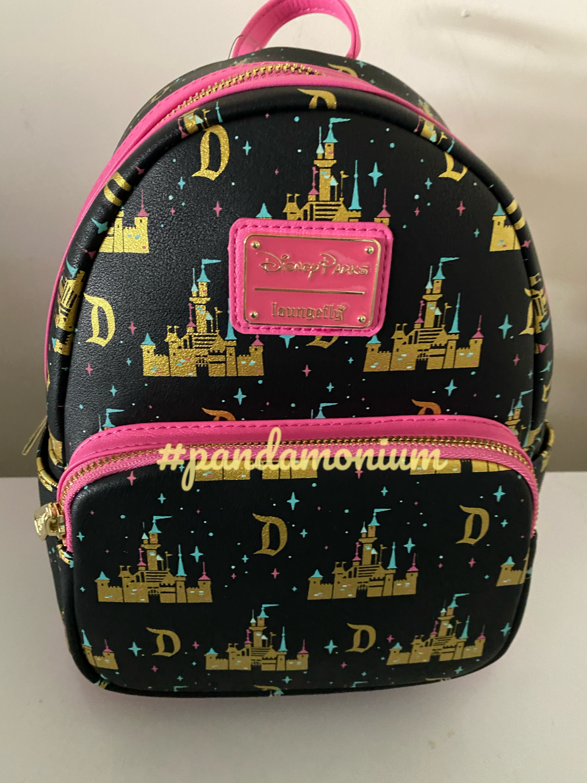 Loungefly Disney Sleeping Beauty Castle Backpack Pink Black eBay