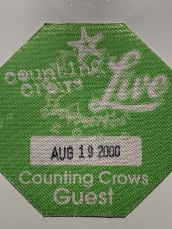Counting Crows Backstage Pass