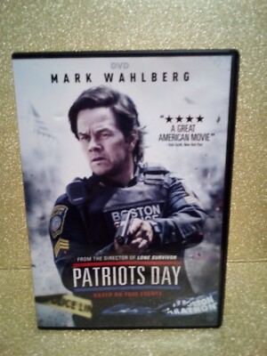 (1-664) ''PATRIOTS DAY'' DVD / PRE-WATCHED / MARK WAHLBERG / WIDESCREEN / 2016 / R