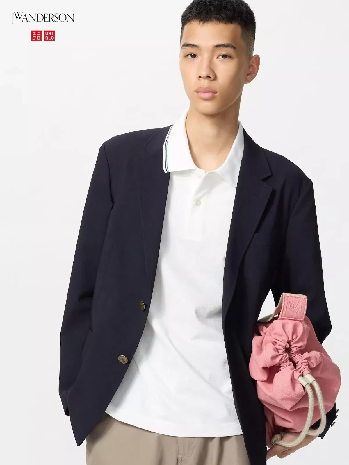 ジャケット J W ANDERSON Light purple jacquard blazer JW Anderson Light purple jacquard blazer | gebnegozionline