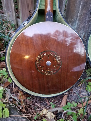 Vintage Ludwig Kingston 4 string Tenor Banjo with original Case 20's/30's Sweet!