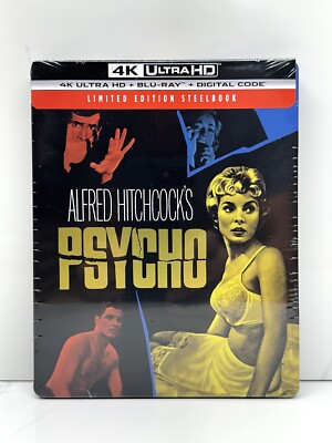 Alfred Hitchcock s PSYCHO (1960) 4K Ultra HD/Blu-ray Limited Edition SteelBook