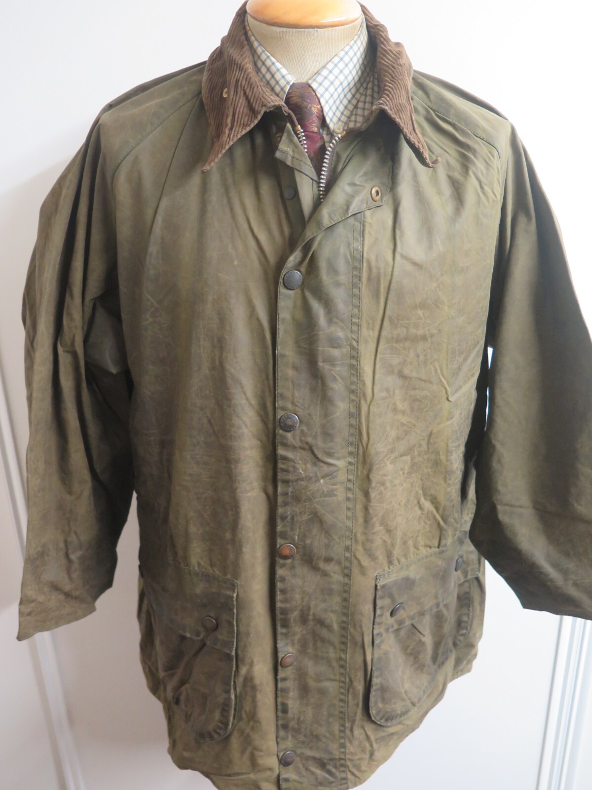 Vintage Barbour A123 Gamefair Waxed jacket - L 44