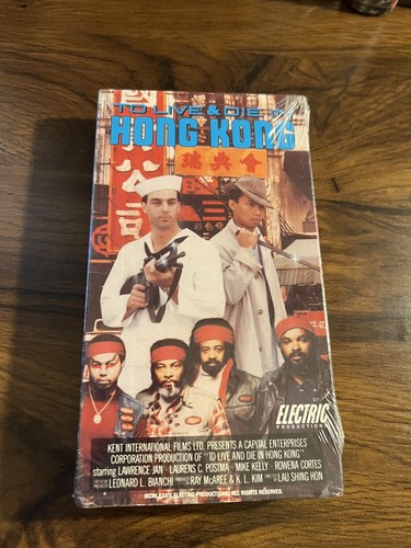 RARE 1989 SEALED NEW To Live & Die in Hong Kong VHS VIDEO