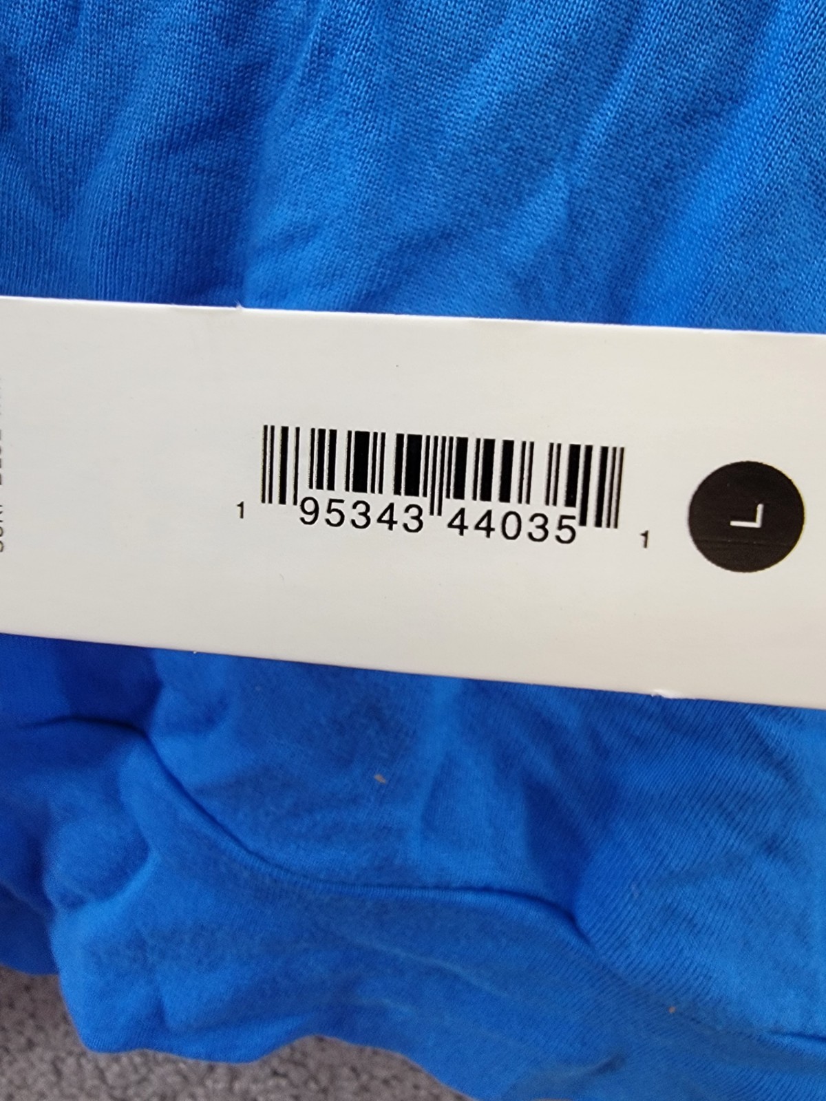 Aqua Athletic Lechelle Zippered Hoodie Women's Large Surf Blue/White Long Sleeve - Picture 16 of 16