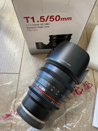 NE10/6539★Samyang VDSLR 50mm T1.5 MK2 50mm T1.5 Full Frame VDSLR MK2 Cine – Samyang US