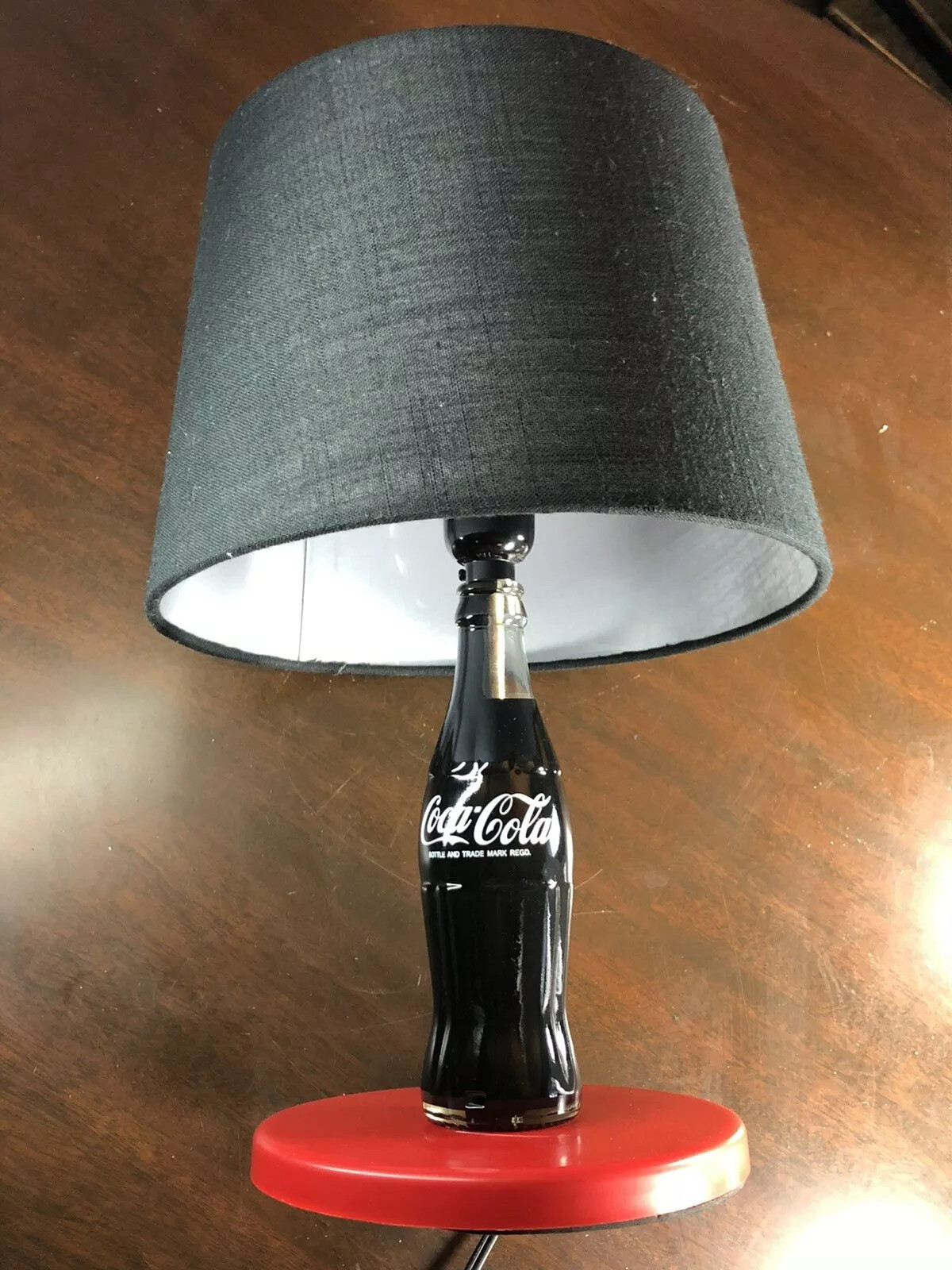 coca cola table lamp