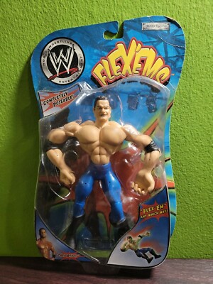 Jakk's Pacific Flex'ems ''CHRIS BENOIT Action Figure WWE-NEW 2003