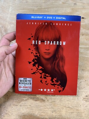Red Sparrow Blu-ray + DVD 2018 Movie Jennifer Lawrence Brand New Sealed